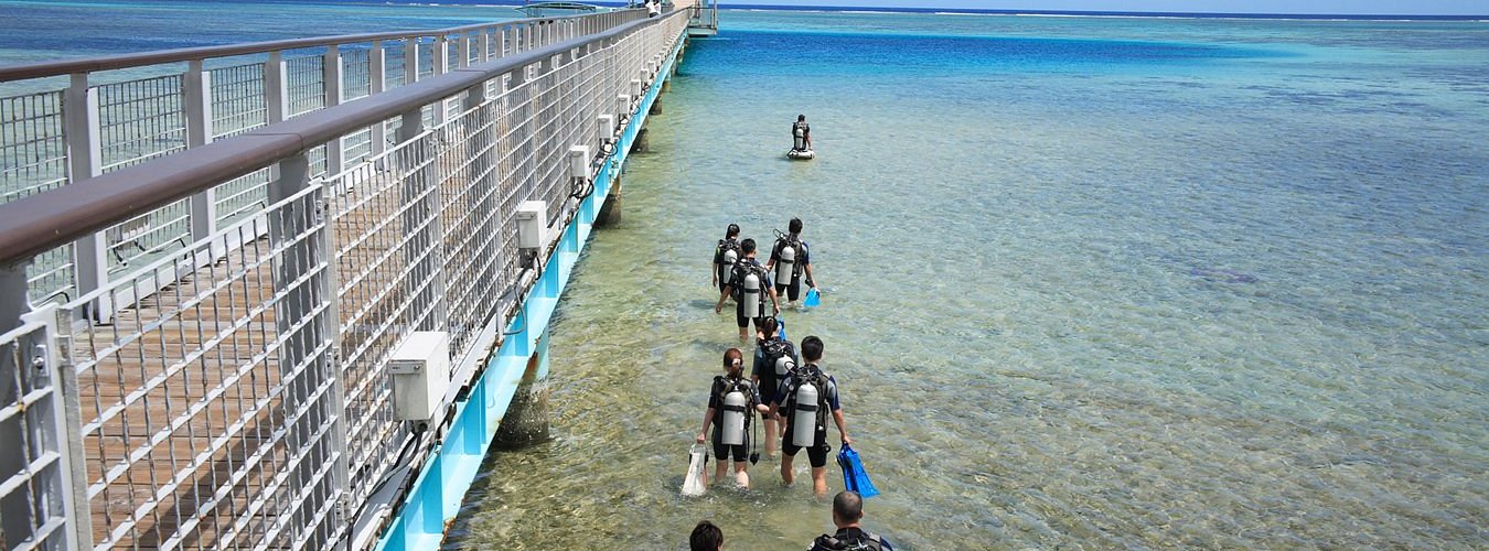 The abundance of sea life makes the Fish Eye Marine Park a popular snorkeling and diving 