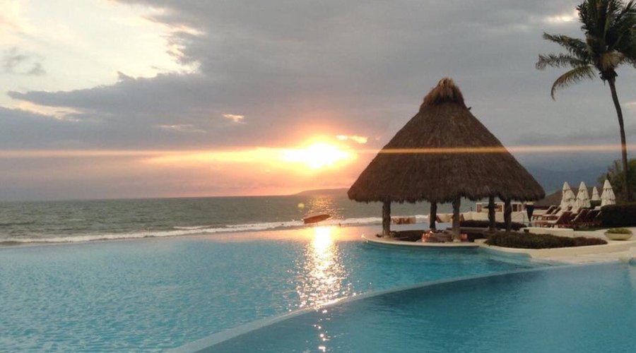Puesta de sol en Gran Velas Rivera Nayarit