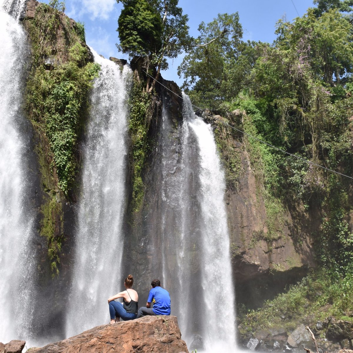 CASCADA EL SALTO DE LA LUNA QUETZALTENANGO GUATEMALA