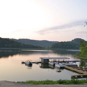 Boat dock and ramp