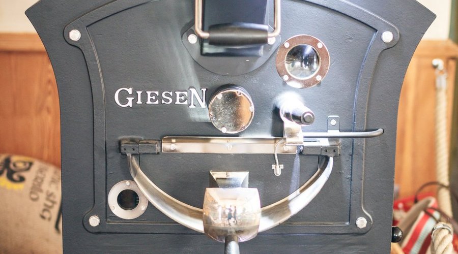Hier werden unsere fair gehandelten Bio-Kaffees geröstet. 