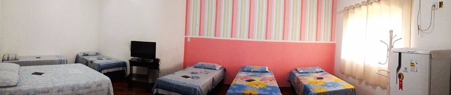 Quartos para até 7 pessoas;