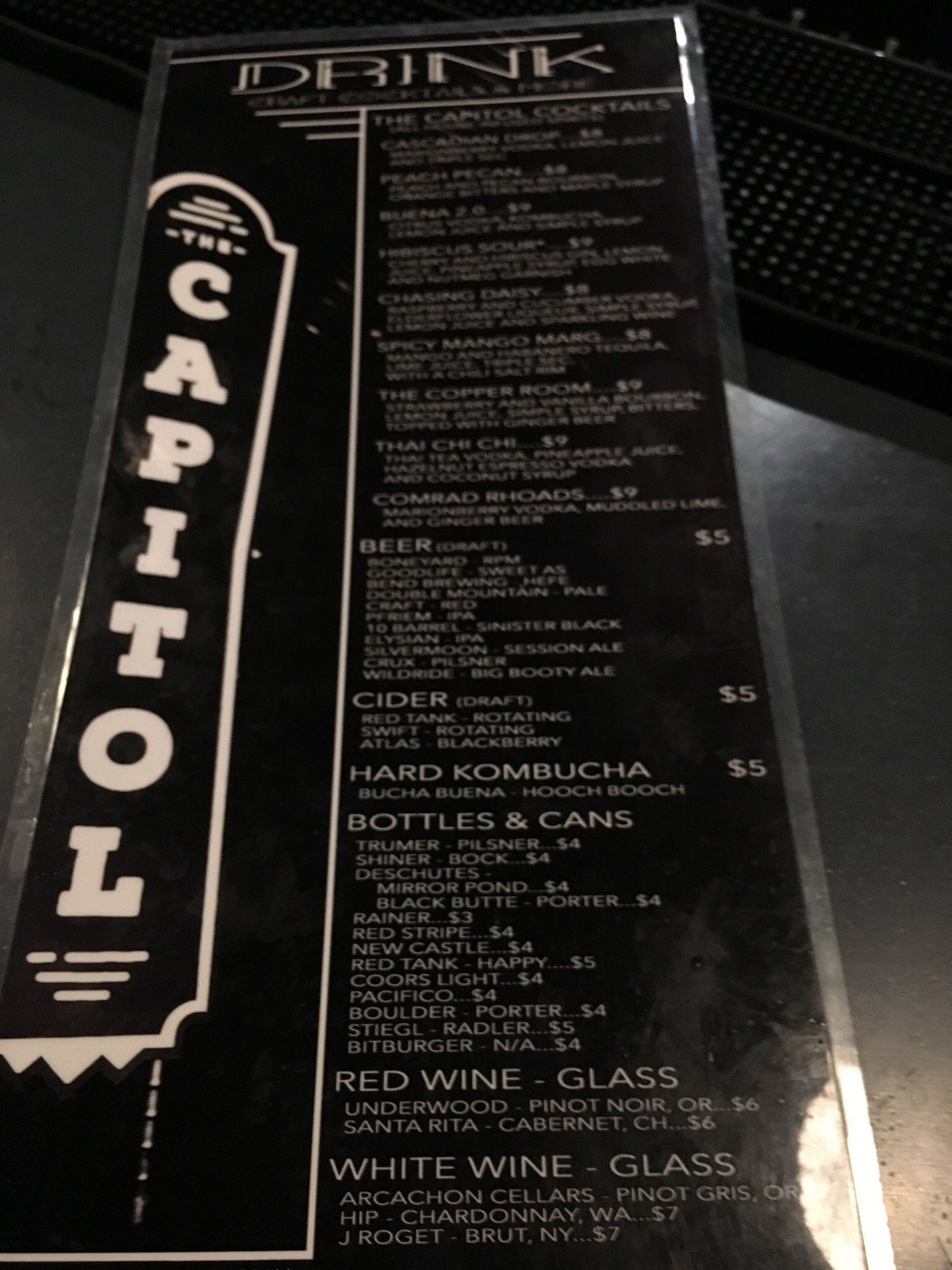THE CAPITOL, Bend - Menu, Prices & Restaurant Reviews - Tripadvisor