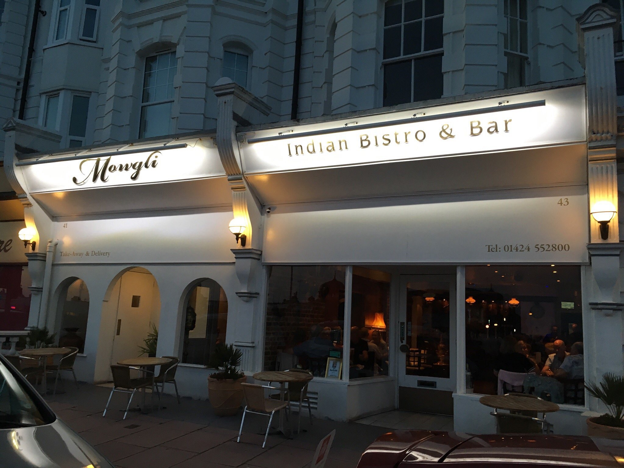 MOWGLI INDIAN BISTRO AND BAR, Bexhill-on-Sea - Menu, Prices