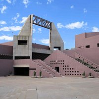 ASU Art Museum - approaching from the South