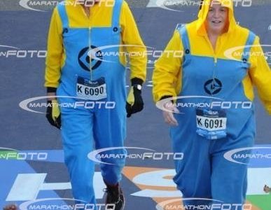 Mr & Mrs Gill in the Marathon 2016
