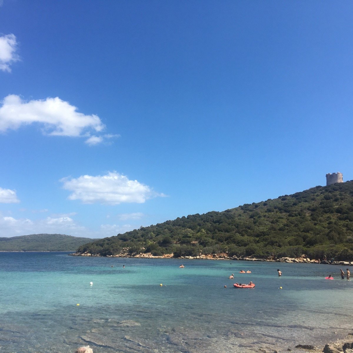 Capo caccia пляж Сардиния