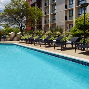 Cool off in our outdoor pool or just soak up some sun on the sundeck.