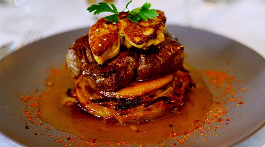 Tournedos Rossi/Pomme darphin à l'huile de truffe