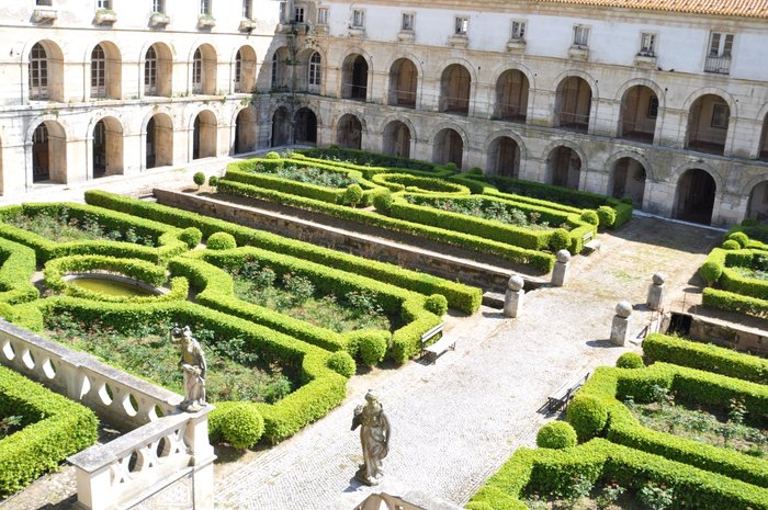 The cloister.
