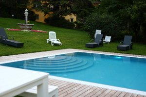 Pool og strand