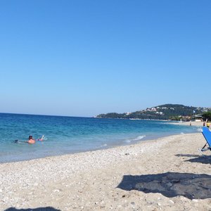 Beach, 2 minute walk away