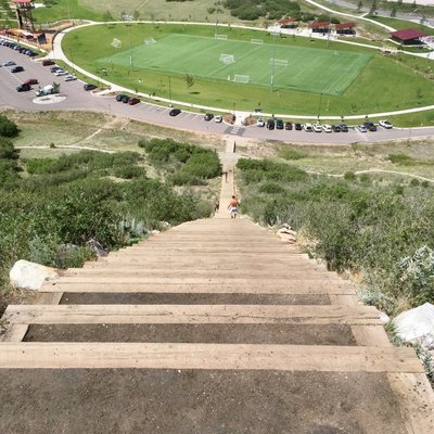 Castle Rock Mini-Incline from the top.