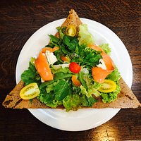 サラダガレット スモークサーモン&クリームチーズ