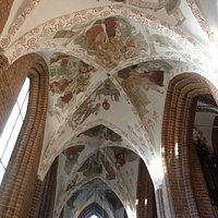 Taket i St Vincents kyrka i Helsingör