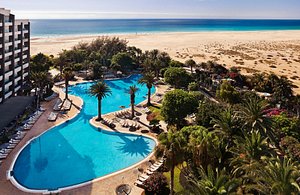 Meliá Fuerteventura in Fuerteventura, image may contain: Hotel, Resort, Pool, Swimming Pool