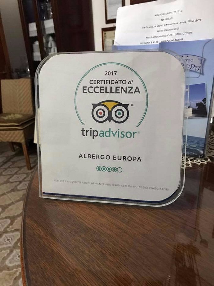 ALBERGO EUROPA - Prices & Hotel Reviews (Italy/Taviano)