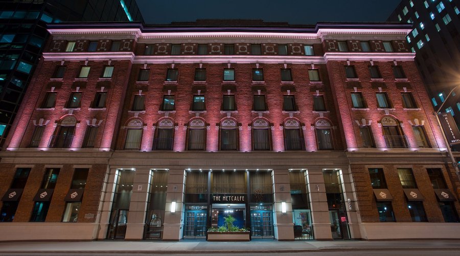 Hotel at night