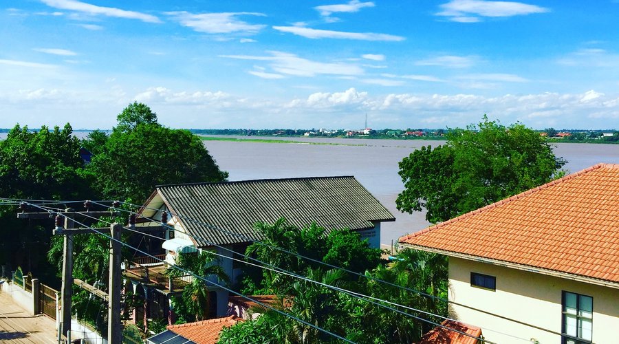 วิวที่มองจากระเบียงห้องด้านหน้า
