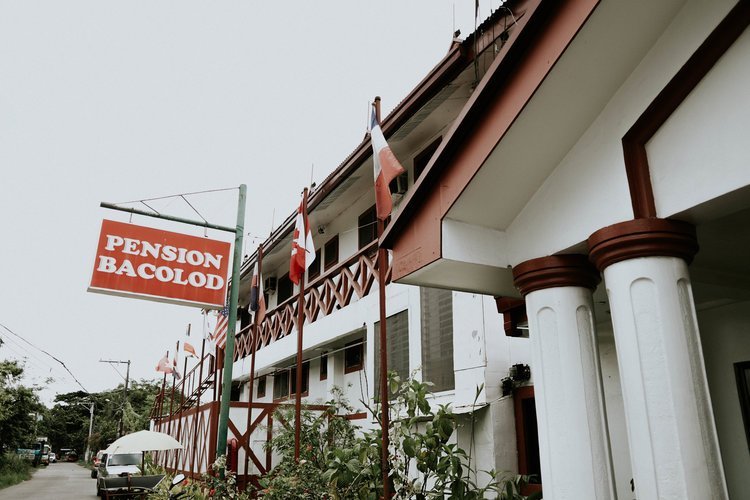 Entering Pension Bacolod