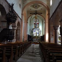 Collégiale Lautenbach (nef centrale)