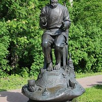 Памятник Борису Шергину