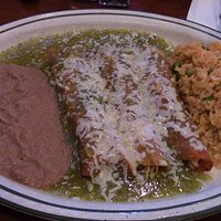 Chicken Enchiladas lunch special.