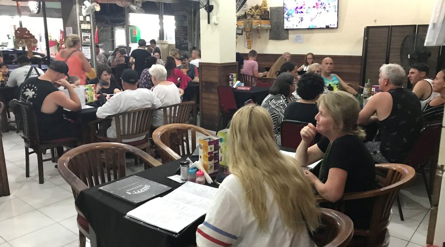 Busy night at Sheppys