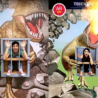 Now you can AR ON all your photos and videos in Trick Eye Museum!