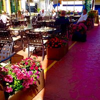Clubhouse terrace