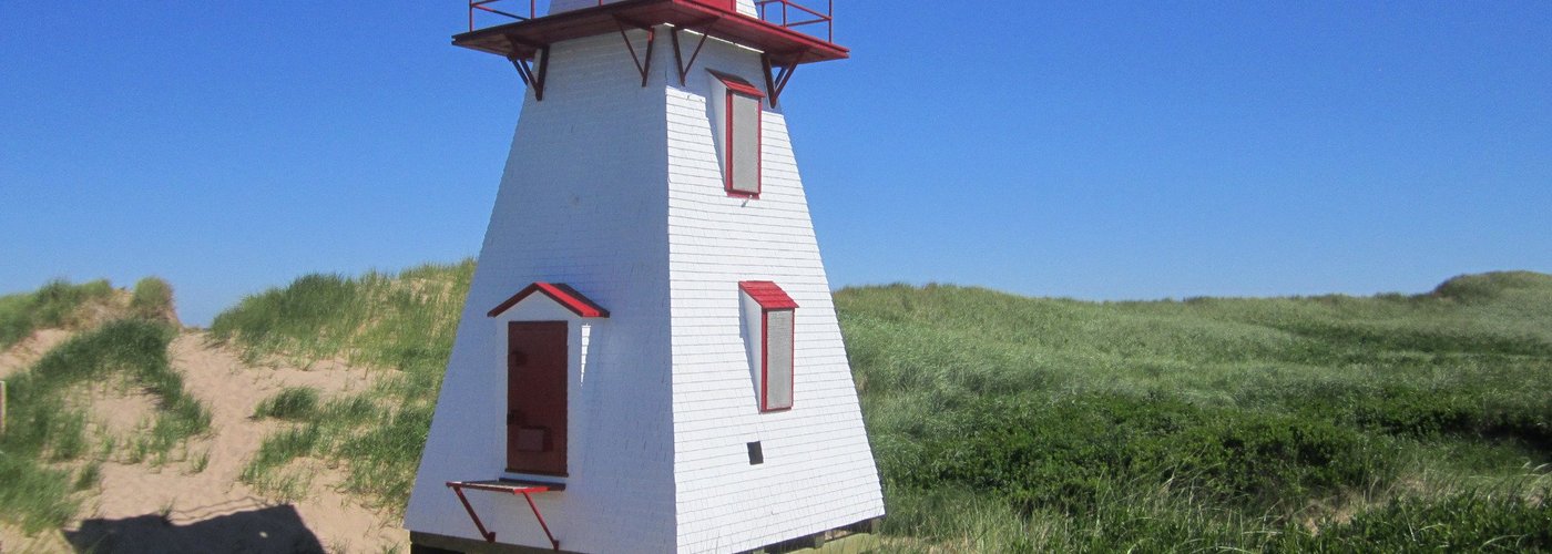 St Peters Harbour Lighthouse - well preserved