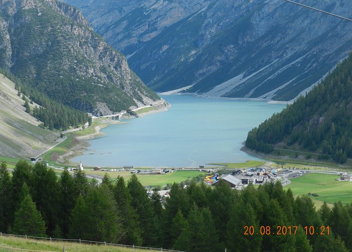 Lago di Livigno dalla Val Federia