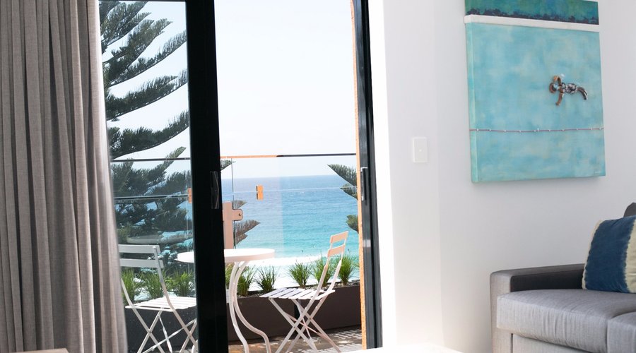 One Bedroom with ocean views and balcony