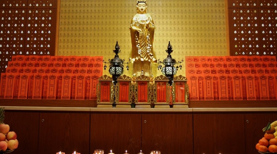 Our Great Compassion Shrine with the Guan Yin Bodhisattva