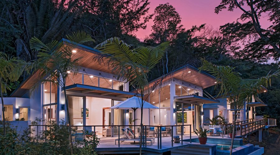 Exterior of our new luxurious Ix Chel Villas