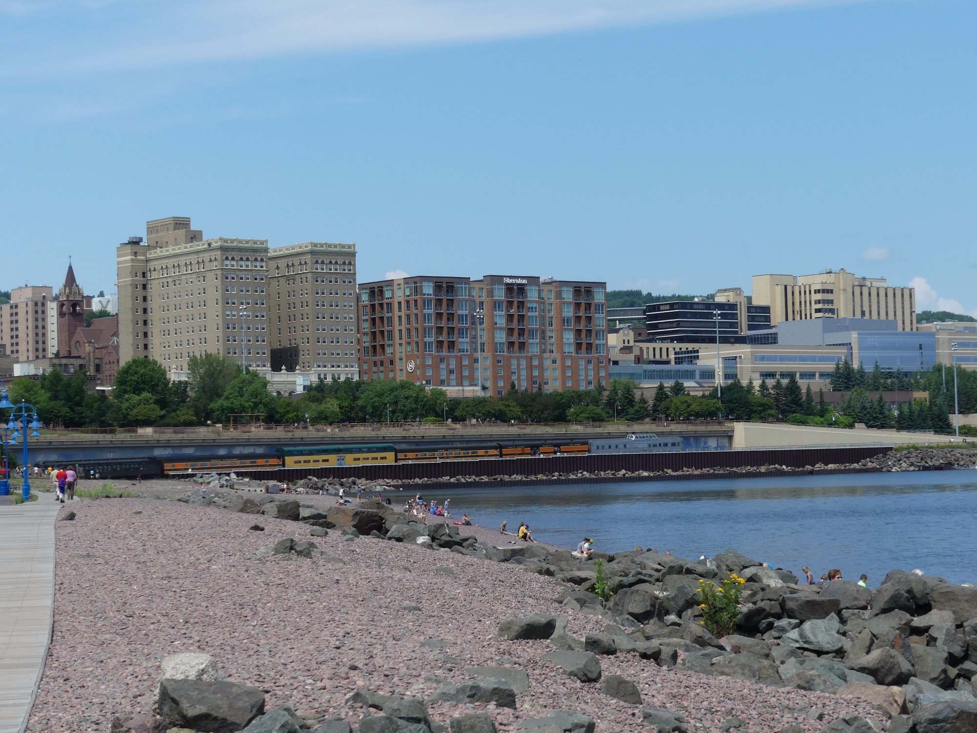 CANAL PARK Duluth 2023 Tutto Quello Che C Da Sapere   View Of Duluth From Lakewalk 