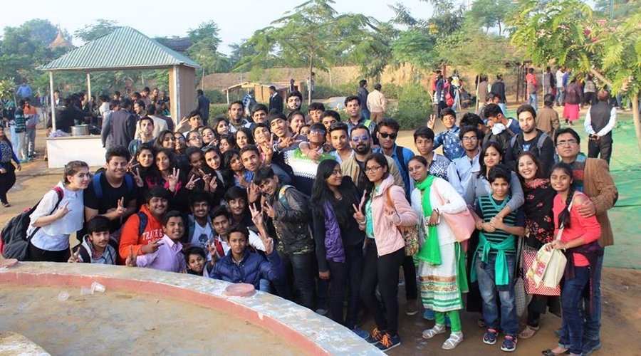 Group Enjoying @Lohagarh Farm