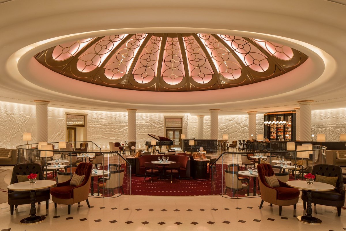 Rotunda Bar and Lounge at Four Seasons Ten Trinity Square Restaurant -  London