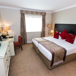 Red Hall Hotel in Walmersley, image may contain: Monitor, Screen, Computer Hardware, Furniture