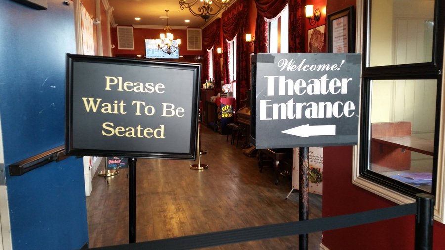 Theater entrance