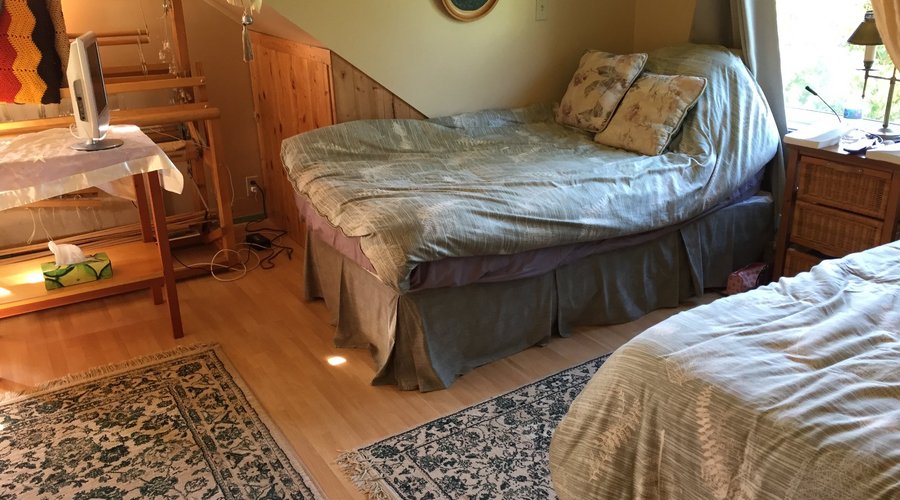 Beds in the gables