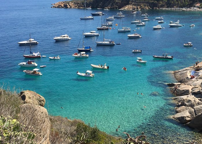 Cala dello Smeraldo, Isola del Giglio, 24 agosto 2017