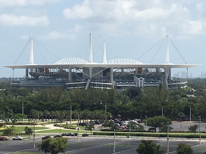 Excellent club level - Review of Hard Rock Stadium, Miami, FL - Tripadvisor