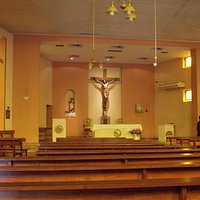 Interior de la Catedral Virgen del Carmen. Puerto Iguazú.