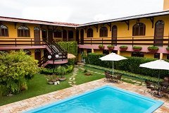 Parte interna Jardim e Piscina