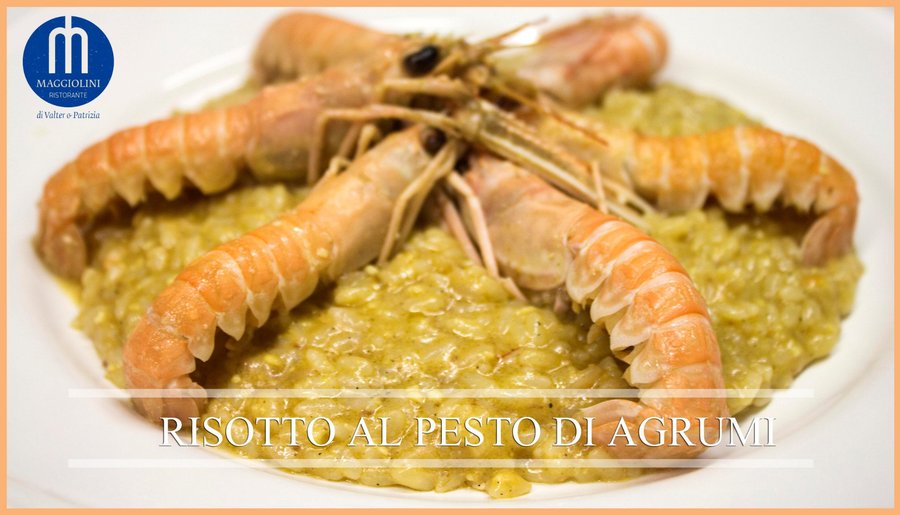 risottoal pesto di agrumi