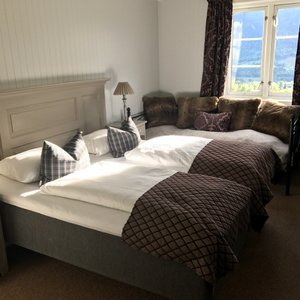 Room with a view in the second floor.