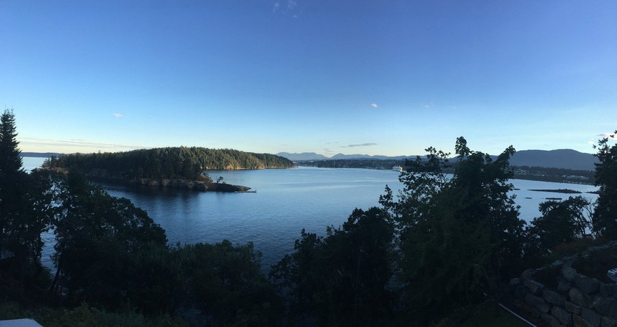 View of the bay from our suite