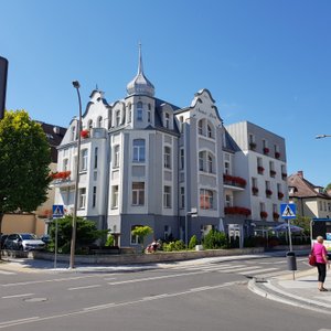 Villa Anna Lisa in Swinoujscie, image may contain: City, Street, Urban, Neighborhood
