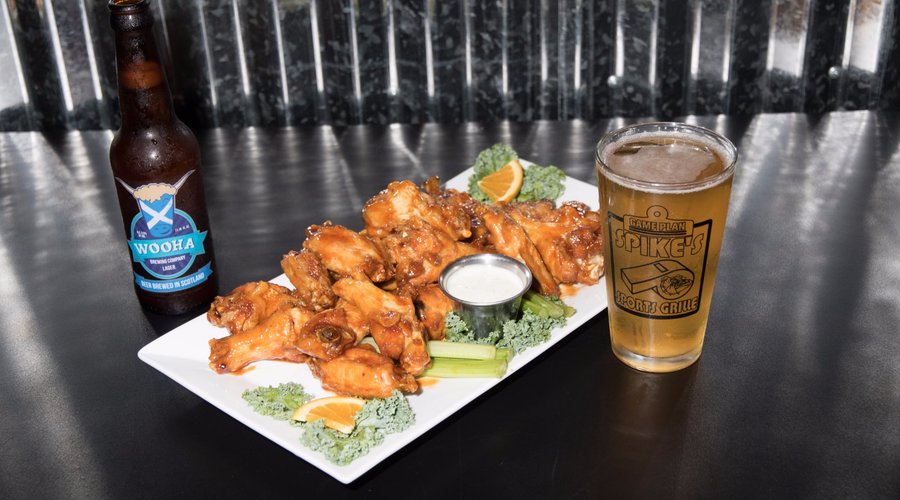 Fresh Meaty Wings with Scotland's Finest Craft Beer Wooha